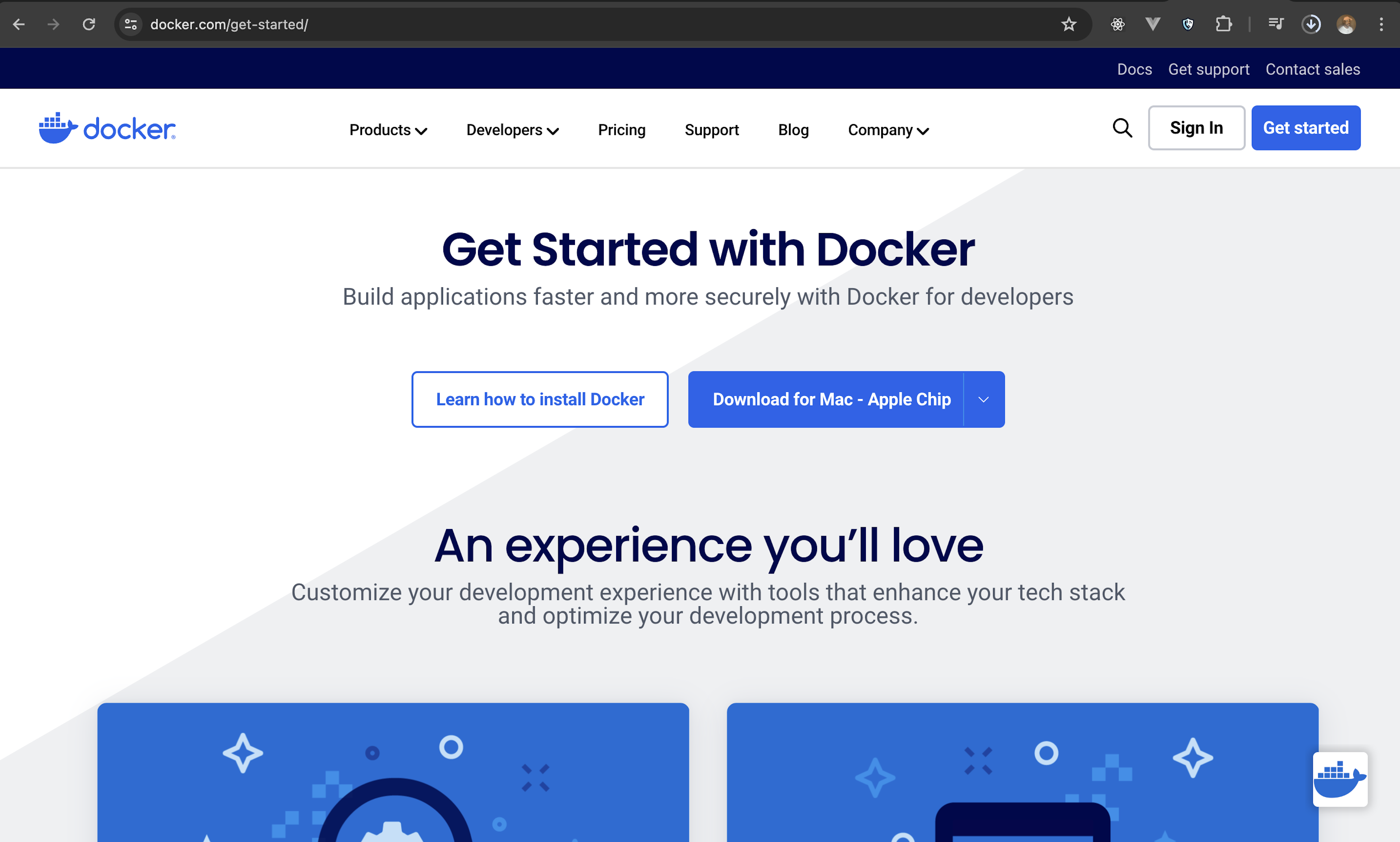 docker website